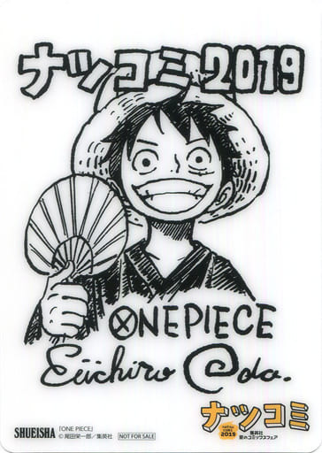 One Piece Sign Shikishi Style Premium Mini A6 Shitajiki Shueisha Natsuno Comic Fair 19 Distribution Goods Accessories Suruga Ya Com