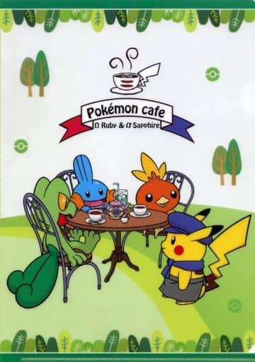 駿河屋 -<中古>ピカチュウ＆キモリ＆ミズゴロウ＆アチャモ A4クリア