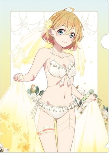 駿河屋 -<中古>七海麻美(ウエディング水着) A4クリアファイル