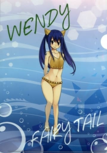 【未開封品】フェアリーテイル ウェンディ クリアファイル 水着ver. アニメガ 駿河屋 -<中古>ウェンディ・マーベル A4クリアファイル 「FAIRY TAIL