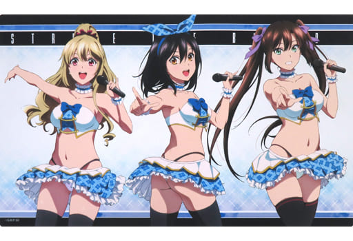 駿河屋 -<中古>10周年アイドル ver. ラバーデスクマット 「ストライク