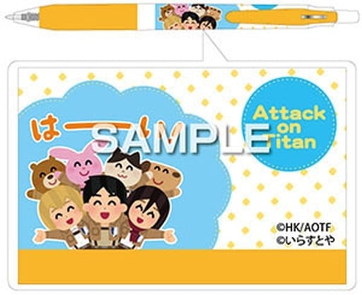 Pen Research Team Zaraza Ballpoint Pen Attack On Titan X Irasutoya Goods Accessories Suruga Ya Com