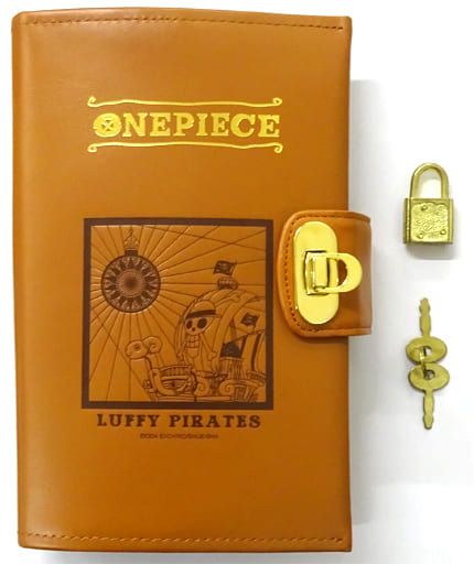 文房具その他 ルフィ海賊団 レザー調鍵付き手帳 ワンピース 週刊少年ジャンプ プレゼントキャンペーン 当選品 雑貨 小物 Suruga Ya Com