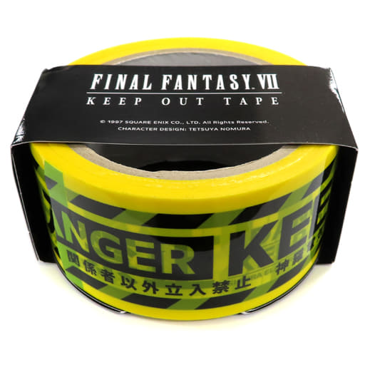FINAL FANTASY VII KEEP OUT TAPE 神羅カンパニー FINAL FANTASY VII KEEP OUT TAPE - SHINRA | SQUARE ENIX Store