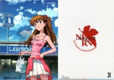経典 駿河屋 -<中古>式波・アスカ・ラングレー(私服/ローソン) A4 クリアファイル