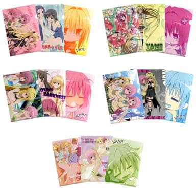 とらぶる　to loveる　ダークネス　クリアファイル　セット　タイトー　くじ 駿河屋 -<中古>全5種セット A4クリアファイルセット ｢タイトーくじ本舗