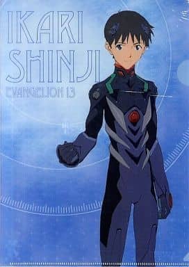 Shinji Ikari Clear File Evangelion 3 0 You Can Not Redo Lawson Blu Ray Dvd Release Anniversary Evangelion Campaign Goods Accessories Suruga Ya Com