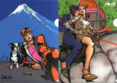 駿河屋 -<中古>空条承太郎＆イギー/ブチャラティ＆空条徐倫 A4クリア