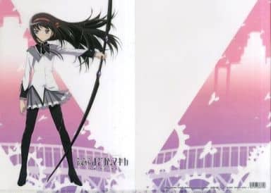 Akatsuki Mihomura Left Hand Bow Clear File Theater Puella Magi Madoka Magica New Edition Tale Of Treason Goods Accessories Suruga Ya Com