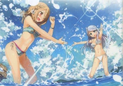 可儿那由多 白川京a4透明文件夹 轻小说如果有妹妹就好了 第2卷 虎之穴购入特典 杂货 小物件 Suruga Ya Com