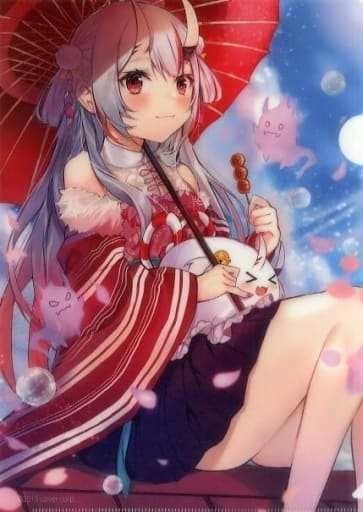 Clear file [A la carte] Hyakki Ayame Nakagura Newly drawn clear file ...