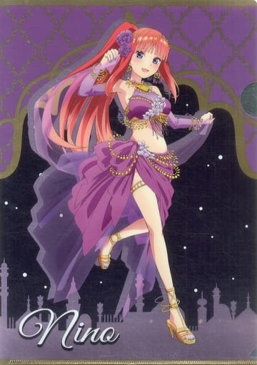 Nino Nakano The Quintessential Quintuplets Chiya Ujimatsu Ichiya Monogatari In Atre Akihabara Blind Metal Clear File Chiya Ujimatsu Ichiya Monogatari Ver Goods Accessories Suruga Ya Com