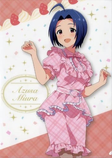駿河屋 -<中古>三浦あずさ(千葉県) A4クリアファイル 「アイドル