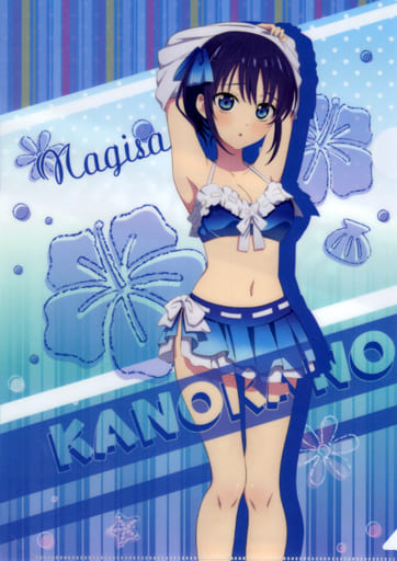 駿河屋 -<中古>水瀬渚 A4クリアファイル 「カノジョも彼女 夏の