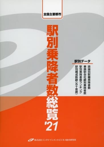 【中古】全国主要都市駅別乗降者数総覧〈’12〉 楽天市場】全国主要都市駅別乗降者数総覧の通販