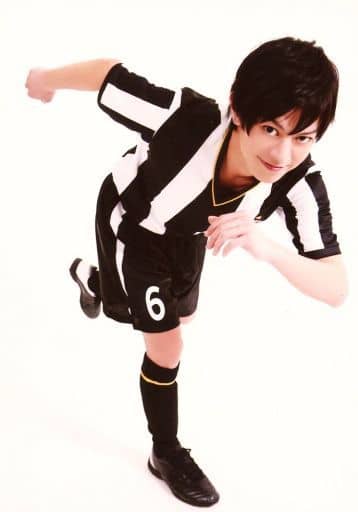 加藤真央 笠井生寫真巳 全身 製服 向右 前襟 抽賞 武藏森 椎名翼明信片 舞台劇 哨聲響起break Through 穿過牆壁 抽賞 雜貨 小配件