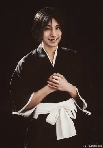 橋本真一 山田花太郎 背景黑 生寫真 Rock Musical死神bleach 另一個地麵 會場銷售生寫真 雜貨 小配件 Suruga Ya Com