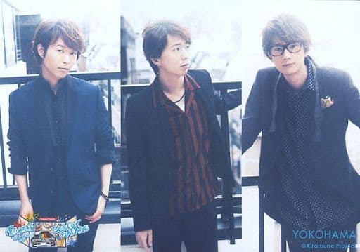 江口拓也 木村良平 代永翼 横型 膝上 双手下 3分割 Kiramune Presents Trignal Live Tour16 Secret Garage 明信片会场限定 杂货 小物件 Suruga Ya Com