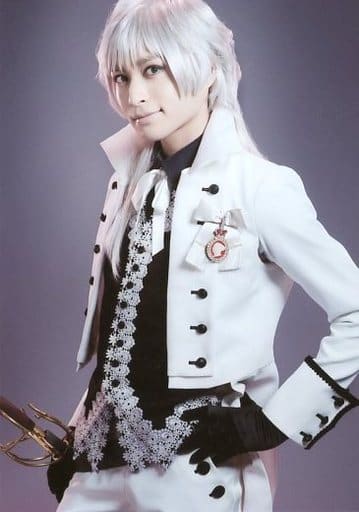 Yusuke Yata Charles Gray Above The Knee Character Actor Shot Costume White Black Body Left Left Hand Musical Black Butler Lycoris 15 Bromide Goods Accessories Suruga Ya Com