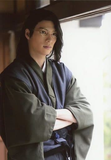 輝馬 山南敬助 上半身 衣服黑 深藍 輓臂 生寫真 音樂劇 薄櫻鬼 黎明錄個人set明信片 雜貨 小配件 Suruga Ya Com