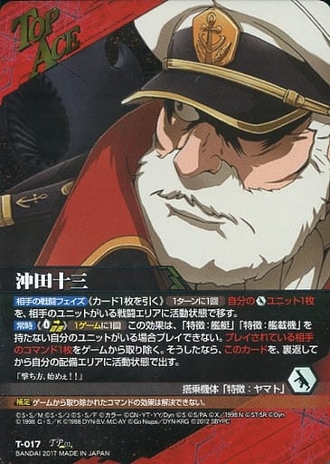 沖田十三 宇宙戦艦ヤマト紀行］キャラクターファイル:03 沖田十三 - V-STORAGE