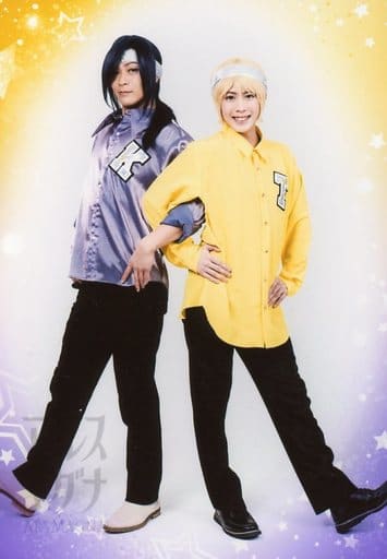 Arsmagna U Saku Fukui Daisuke Tatsuki Sakakibara Whole Body Costume Purple Yellow Arm Set Fukui Left Hand Arsmagna Kuji Photo Bromide Special Goods Accessories Suruga Ya Com