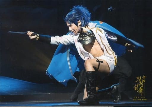 桥本祥平 太鼓钟贞宗 演唱会写真 横型 全身 蹲伏 向左 右手刀 生写真 舞台 刀剑乱舞 Online 義伝晓的独眼龙 罗森印花限定明信片第4弹 杂货 小物件