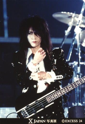 駿河屋 -<中古>X JAPAN/HEATH/膝上・衣装黒白・ベース・左手右腕