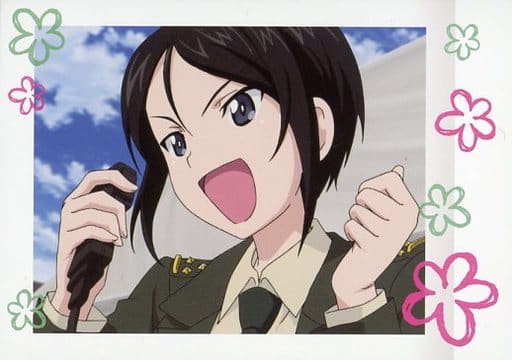 Anime Torayca / GIRLS & PANZER Polaroid photo card B-Box 12 [-] : Ami ...