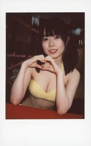 水卜さくら　チェキ Yahoo!オークション - 【水卜さくら】1of1 直筆サイン入りチェキ cheki