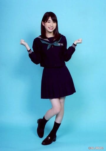 駿河屋 -<中古>Wake Up Girls!/青山吉能/全身・制服・両手グー・背景