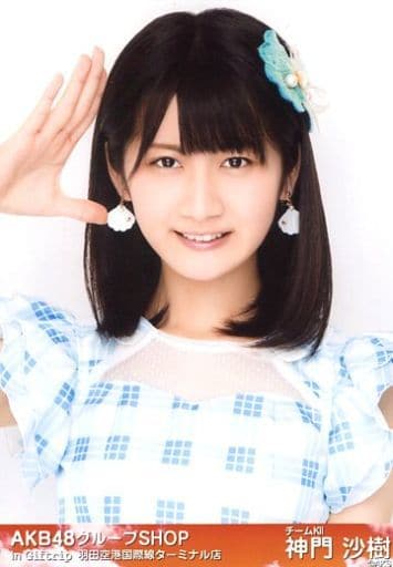 Saki Kamon Bust Up Orange Obi Akb48 Group Shop In Giftrip Haneda Airport International Terminal Store Limited Raw Photo 2nd Goods Accessories Suruga Ya Com