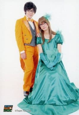 Team Yutaku Yuki Ono Takuya Eguchi Whole Body Costume Orange Suit Green Dress Sitting Female Dress Yutaku Festival 14 Monouri Bromide Goods Accessories Suruga Ya Com