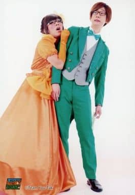 Team Yutaku Yuki Ono Takuya Eguchi Whole Body Costume Orange Dress Green Suit Recumbency Female Dress Yutaku Festival 14 Product Sales Bromide Goods Accessories Suruga Ya Com