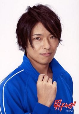 Saotome Joji Bust Up Jersey Blue Inner Yellow Right Hand Collar Stage Men S Ing Raw Photo Goods Accessories Suruga Ya Com
