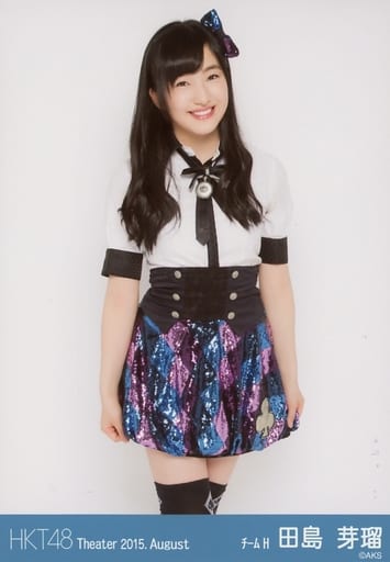 HKT48 - 直筆サイン入り 自撮り生写真 田島芽瑠 HKT48 3-2 ニコ