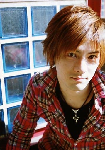 中村诚治郎 上半身 衣服红色 格纹 靠右 公式生写真 杂货 小物件 Suruga Ya Com