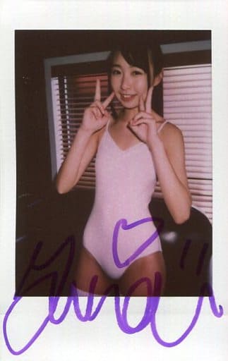 源結菜 直筆サイン入りチェキ 02 源結菜 直筆サイン入りチェキ 2