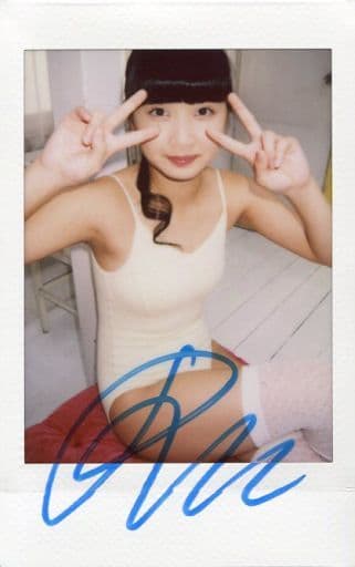 駿河屋 -<中古>☆黒宮れい/直筆サイン入り生チェキ（女性生写真）