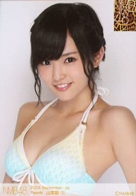 山本彩 生写真 2015 July - sp ① 山本彩 AKB48グループ オフィシャルカレンダー2015特典 水着生写真