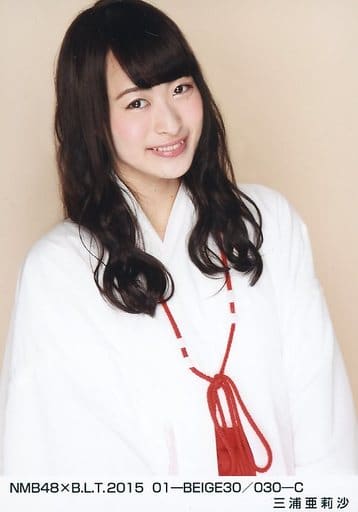 駿河屋 -<中古>三浦亜莉沙/NMB48×B.L.T.2015 01-BEIGE30/030-C（女性生