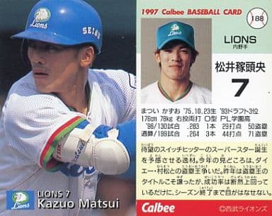 駿河屋 -<中古>188[レギュラーカード]：松井 稼頭央（スポーツ）