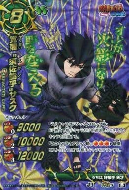 ミラバト　覚醒\"須佐熊乎\"サスケ 神Ω J3 NARUTO】ミラバト ミラクルバトルカードダス ☆ナルト疾風伝 J3 神Ω3