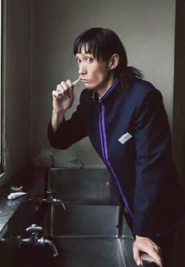 村田充 御堂筋翔 膝上 制服 刷牙 身体向左 角色生写真 舞台 飙速宅男 高校联赛篇the First Result明信片 杂货 小物件 Suruga Ya Com