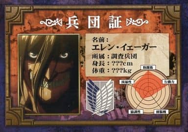 Anime Torayca Attack On Titan 2 Nd Extramural Research Fair Animate Only Hyodan Sho Eren Yeager Toy Hobby Suruga Ya Com