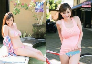 杉原杏璃　プラチナムトレーディングカード　エンジェル＆デビル 杉原杏璃～25th～Anniversary」トレーディングカード 2023年4月