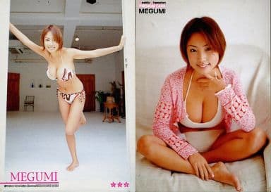 駿河屋 -<中古>009：MEGUMI/Weekly Champion PREMIUM CARD（女性 