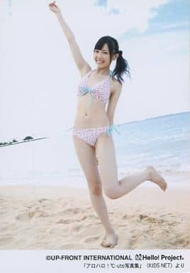駿河屋 -<中古>°C-ute/中島早貴/全身・水着・左足上げ・右手上げ・砂浜