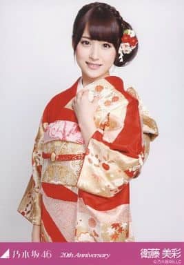【バラ売り可】衛藤美彩 生写真 セミコンプ 紅白衣装1 駿河屋 -<中古>衛藤美彩/膝上・着物/「20th Anniversary 成人式