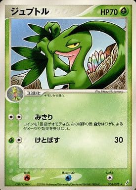 Pokemon Trading Card Game Pcg Expansion Pack Crystal Of The Earth 006 075 Grovyle Toy Hobby Suruga Ya Com